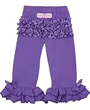 Ruffle Butts【ラッフルバッツ】Royal Purple Sassy Crawlers フリル付パンツ(3才) [RB0101-3T]