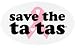 Breast Cancer Awareness Save The Ta Tas Car Magnet