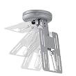 Sanus VMUC1S Tilt Under-Cabinet Mount for 9" to 17" Displays (Silver)