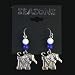 Memphis Tigers Beaded Wire Logo Earring NCAA College Athletics