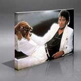 MICHAEL JACKSON I LOVE YOU 42x30 HUGE ART PRINT ON CANVAS