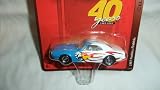 JOHNNY LIGHTNING RELEASE #7 BLUE AND WHITE WITH FLAME SKULL TEMPO 1967 PONTIAC FIREBIRD DIE-CAST