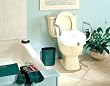 `E-Z Lock Raised Toilet Seat with Arms