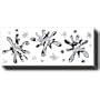 Instant Murals Splash Skater Wall Border Transfer Stickers - Grey Camouflage