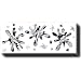 Instant Murals Splash Skater Wall Border Transfer Stickers - Grey Camouflage