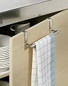 Wenko 79173100 T&uuml;r-Handtuchstange Teleskop - zum Einh&auml;ngen, ausziehbar, 22-35 x 6 x 7 cm, Edelstahl rostfrei