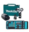 Makita Drill Driver Kit with 65 Piece Accessory Kit & CASE