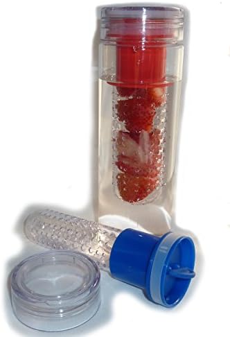 BLUE 'Choose to Infuse' Your Water, Your Way! With Our 28oz Infuser Water Bottle, Made of Eastman TritanTM, You Can Create Your Own Fruit Infused Water, Naturally, with Ingredients You Choose | Includes FREE 'Infused Water' Recipes eBook* | Another Fun & Healthy Way to Enjoy Your Daily Water.