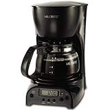 Mr. Coffee DR5 4-Cup Switch Coffeemaker, Black