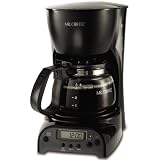 Mr. Coffee DR5 4-Cup Switch Coffeemaker, Black