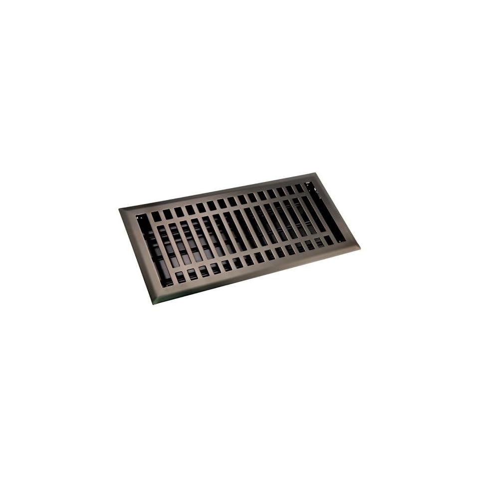 Steel Floor Register With Louvers 6 X 14 7 1 4 X 15 Overall Oil