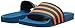 adidas Men's Adilette, Surf Petrol/Solar Orange/Surf Petrol, 12