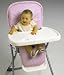 NoJo Stripe Highchair Pad - Pink