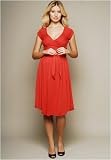 The Olian Cap Sleeve Wrap around Rayon Knit Sash Dress