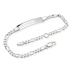 Figaro Armband Silber inklusive Gravur L�nge w�hlbar (16-19cm) ID0035