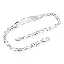 Figaro Armband Silber inklusive Gravur L�nge w�hlb&hellip von Unique