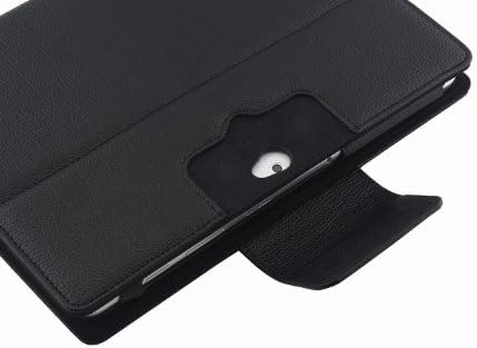 Boriyuan Tab 2 10.1 Keyboard Case with Removable Detachable Wireless Bluetooth Keyboard for Samsung Galaxy Tab 2 10.1 inch Tablet P5100 PU Leather Case Stand Folio Cover Flip Sleeve with Free Screen Protector and Stylus Pen Black