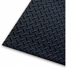 buyMATS Inc. 3' x 75' Conductive Diamond Runner Black 39-665-0900-30007500