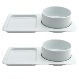 Set of 2 Soup and Sandwich Plates