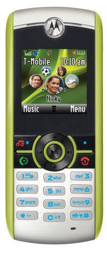 Refresh Motorola W233 Prepaid phone Green