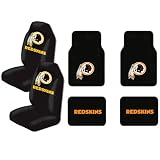 A Set of 4 Universal Fit NFL Plush Carpet Floor Mats and A Set of 2 Universal Fit... 