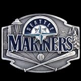 Seattle Mariners - MLB Pewter Belt Buckle