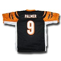 Reebok Cincinnati Bengals Carson Palmer Replica Team Color Jersey