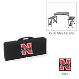 Nebraska Cornhuskers NCAA Picnic Table (Black)