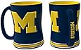 Michigan Wolverines Sculpted Coffee Mug