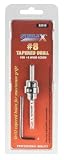 Steelex D2818 No.8 Tapered Drill Bit with Stop