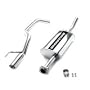 Magnaflow 16632 Stainless Steel 2.5" Single Cat-Back Exhaust System