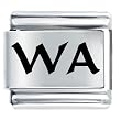 Wa Washington State Italian Charm Bracelet Bracelet Link