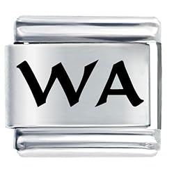 Pugster Wa Washington State Italian Charm Bracelet Bracelet Link