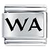 Pugster Wa Washington State Italian Charm Bracelet Bracelet Link