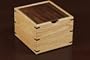 4" X 6" Oak w/ Walnut Lid Recipe Card Box