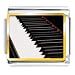 Jewelry : Classic Piano Keys Photo Italian Charm Bracelet