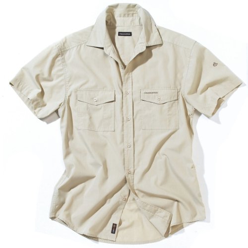 Craghoppers Herren Wovens Shirt Kiwi Long-Sleeve, oatmeal, XXL, CMS339 70U90 Preisvergleich