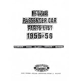 1955 1956 MOPAR CHRYSLER DODGE PLYMOUTH Parts Book by Mopar