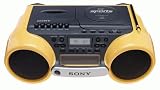 Sony CFD980 Sport Series CD/Radio Cassette Recorder (Yellow)