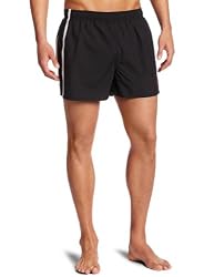 Speedo Men's Fashion Polyester Taslan Solid Striped Surf Runner Volley 14" Outseam Watershort Swimsuit