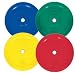 Solid steel rubber encased bumper plate, 20 kg, Blue