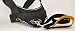 Dean & Tyler Dog Harness with Matching Padded Leash - Great Combo Set !!!- Extra Large Size Nylon for Large Breeds Like Saint Bernard, Cane Corso, Great Dane Etc... - Black with Reflective Trim for Everyday Use - Made in Europe !!!