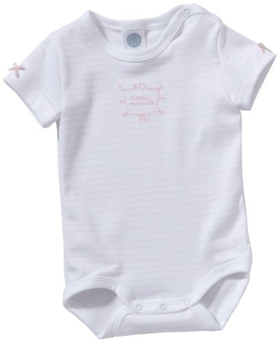 Sanetta Baby - M&auml;dchen Body, gestreift 321335, Gr. 86, Rosa (10) Preisvergleich