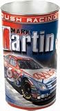 Sporting Goods : Mark Martin Nascar Racing Driver Waste Basket