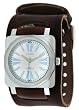 Nemesis #BIN063S Men's Premium Wide Leather Casual Watch