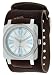 Nemesis #BIN063S Men's Premium Wide Leather Casual Watch