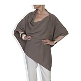 Cashmere Poncho - 060 Mink by Catherine Robinson