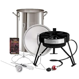 Turkey Fryer 30-Quart Aluminum Cooking Set