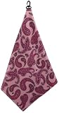 Jaci's GEM Collection Pink Diamond Paisley Microfiber Sports Towel