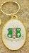 Alpha Kappa Alpha Oval Keychain